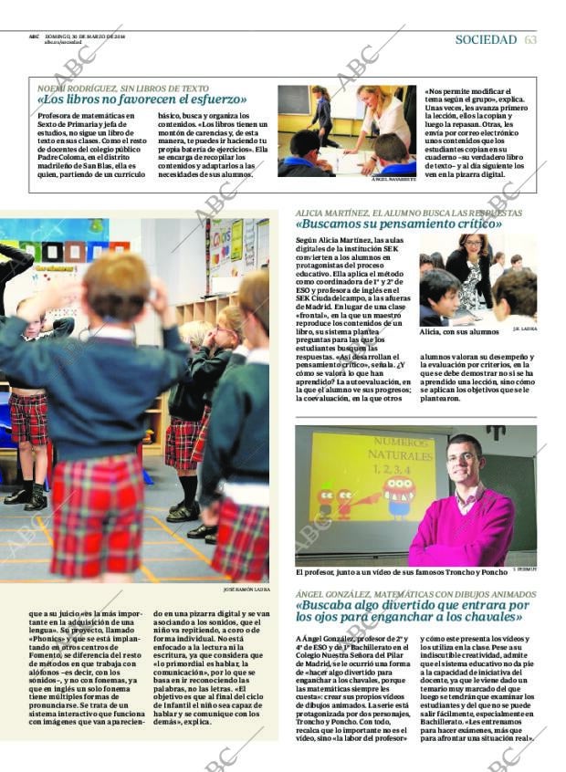 ABC MADRID 30-03-2014 página 63