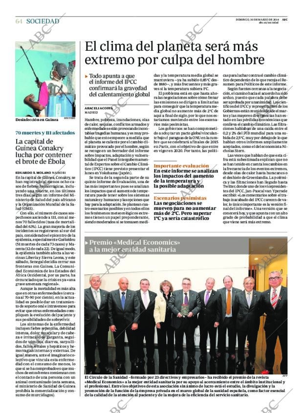 ABC MADRID 30-03-2014 página 64