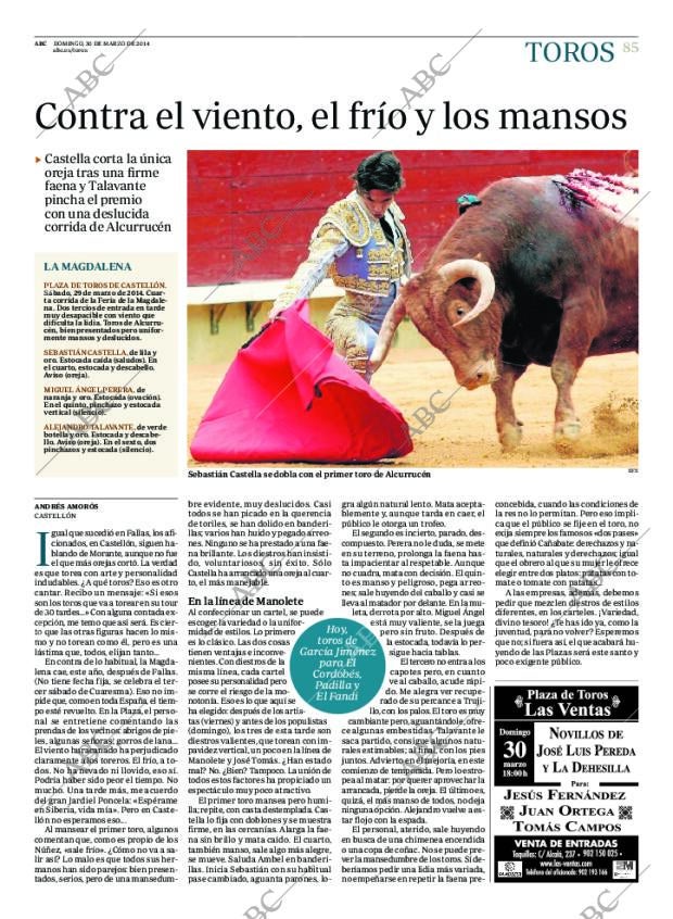 ABC MADRID 30-03-2014 página 85