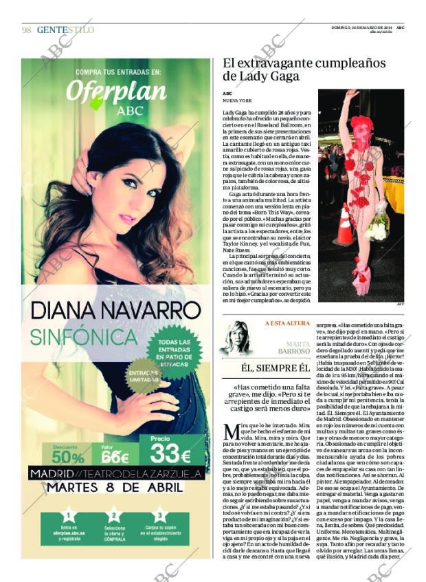 ABC MADRID 30-03-2014 página 98