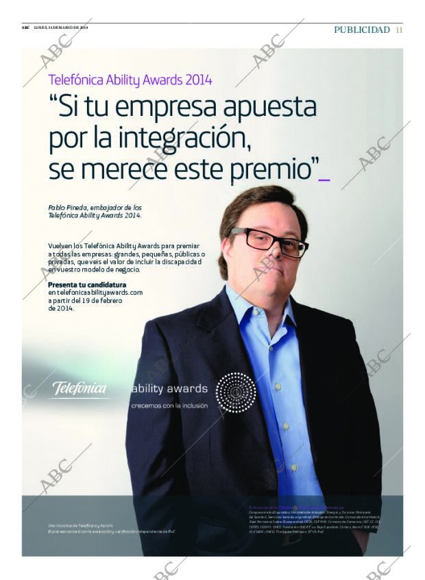 ABC MADRID 31-03-2014 página 11