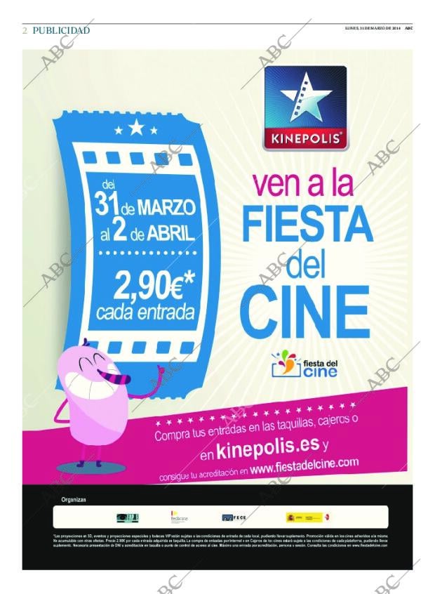 ABC MADRID 31-03-2014 página 2