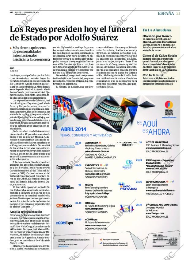 ABC MADRID 31-03-2014 página 21