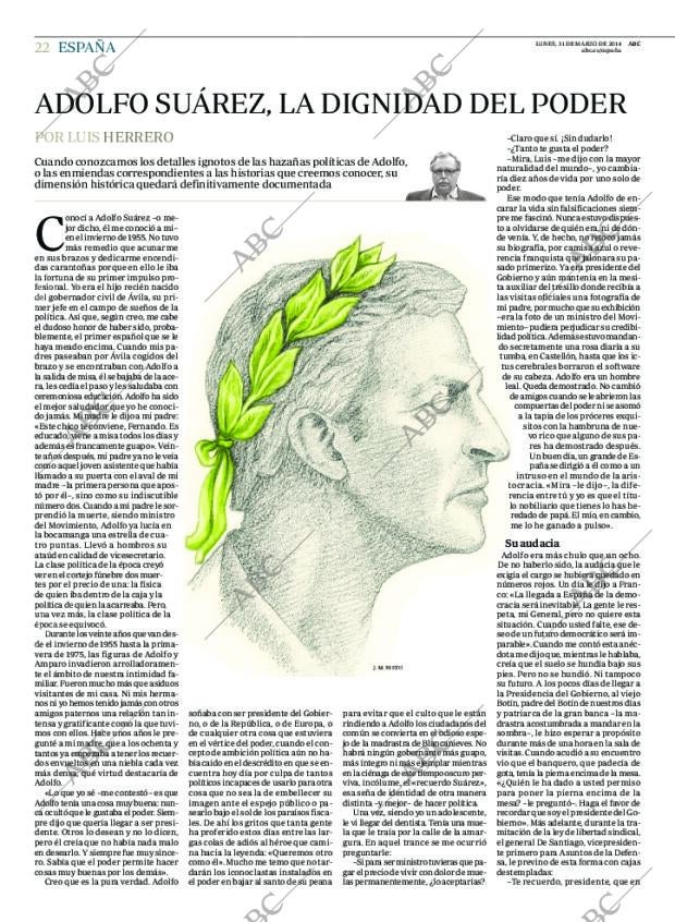 ABC MADRID 31-03-2014 página 22