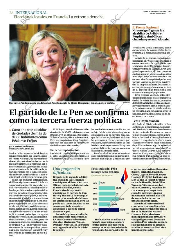 ABC MADRID 31-03-2014 página 28