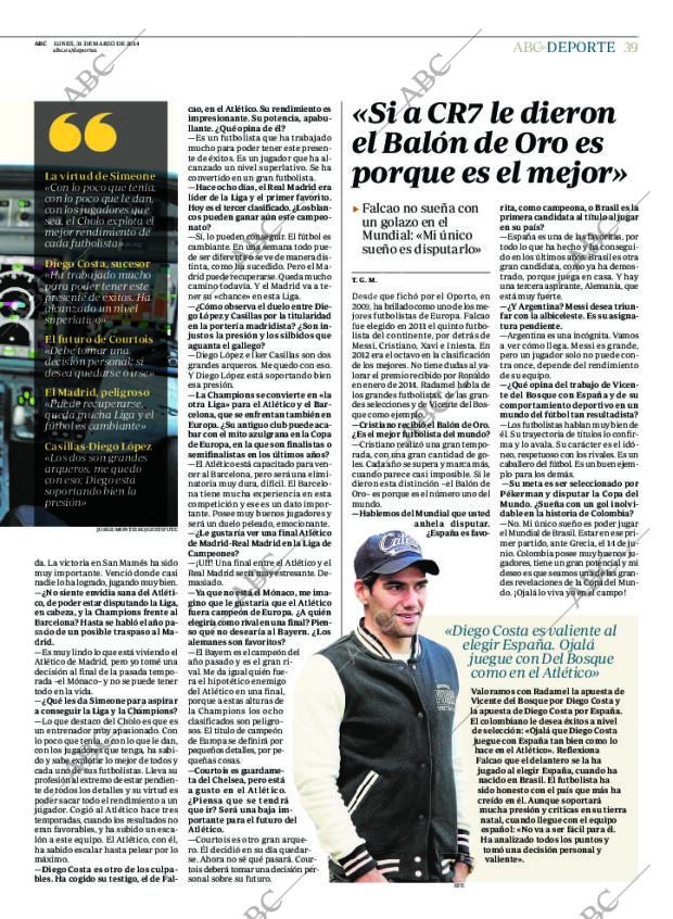 ABC MADRID 31-03-2014 página 39