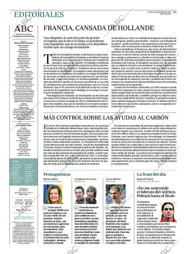 ABC MADRID 31-03-2014 página 4