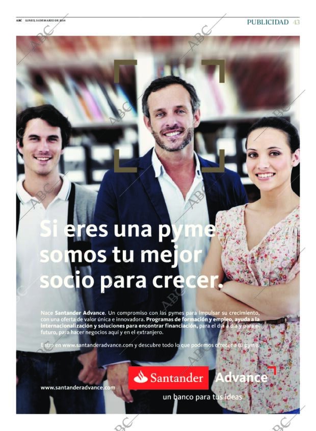 ABC MADRID 31-03-2014 página 43