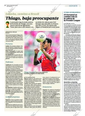 ABC MADRID 31-03-2014 página 45