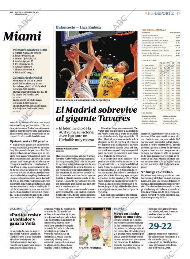 ABC MADRID 31-03-2014 página 47