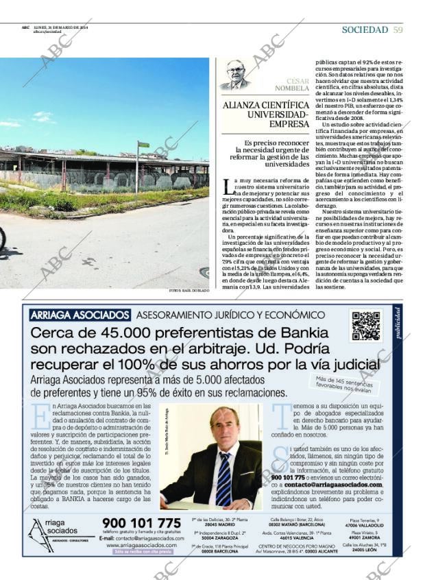 ABC MADRID 31-03-2014 página 59