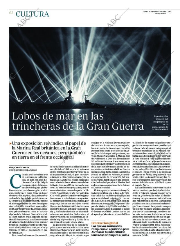 ABC MADRID 31-03-2014 página 62
