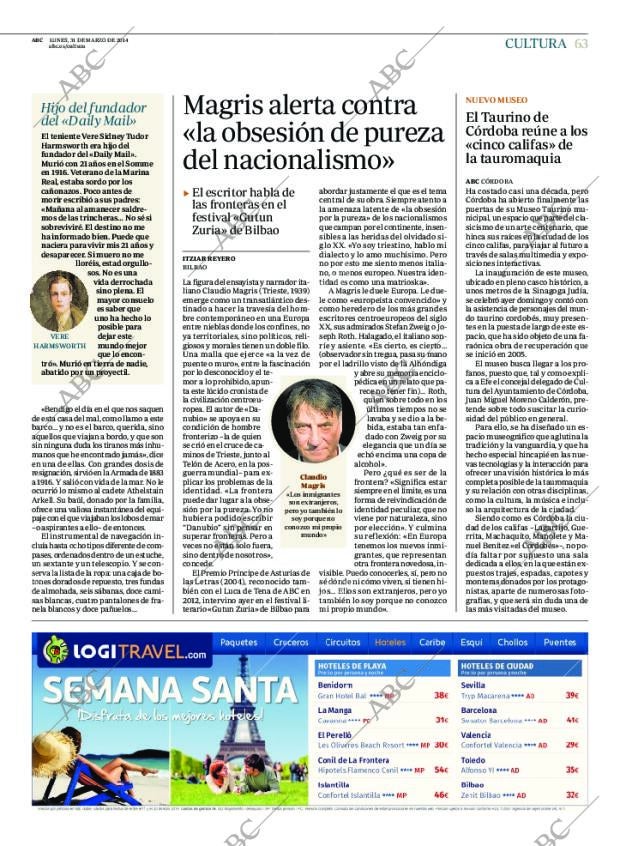 ABC MADRID 31-03-2014 página 63