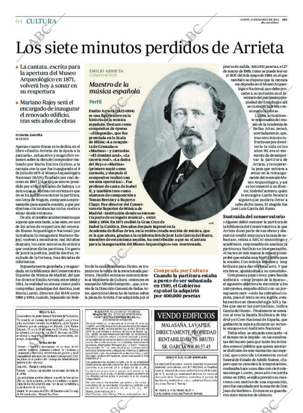 ABC MADRID 31-03-2014 página 64