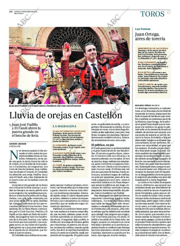 ABC MADRID 31-03-2014 página 67