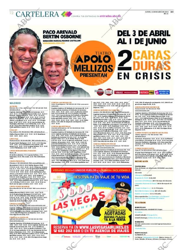 ABC MADRID 31-03-2014 página 72