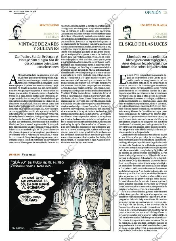 ABC MADRID 01-04-2014 página 15