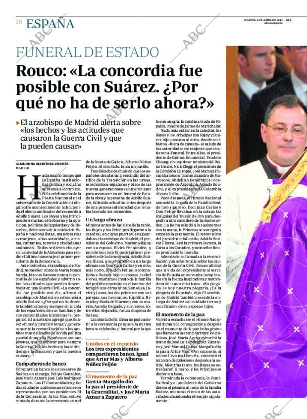 ABC MADRID 01-04-2014 página 18