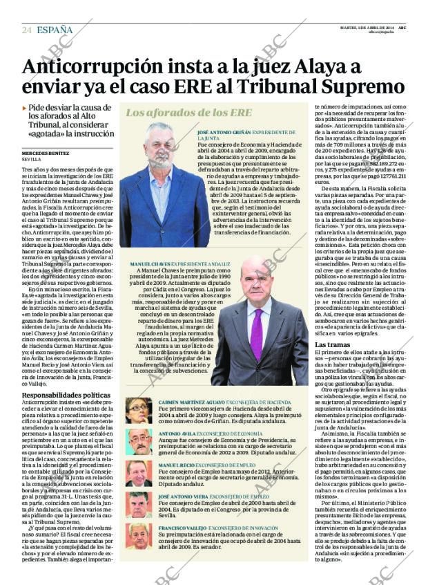 ABC MADRID 01-04-2014 página 24