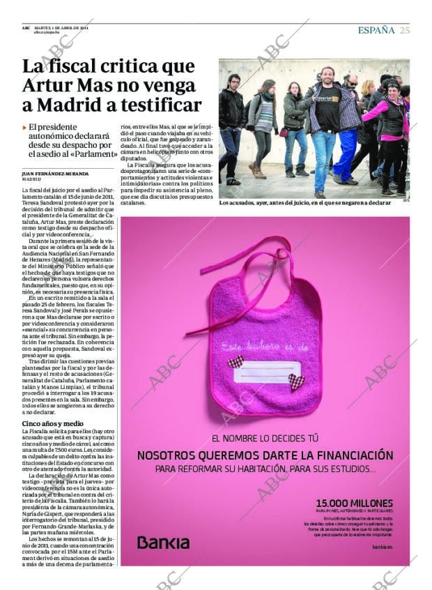 ABC MADRID 01-04-2014 página 25