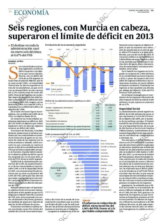 ABC MADRID 01-04-2014 página 36