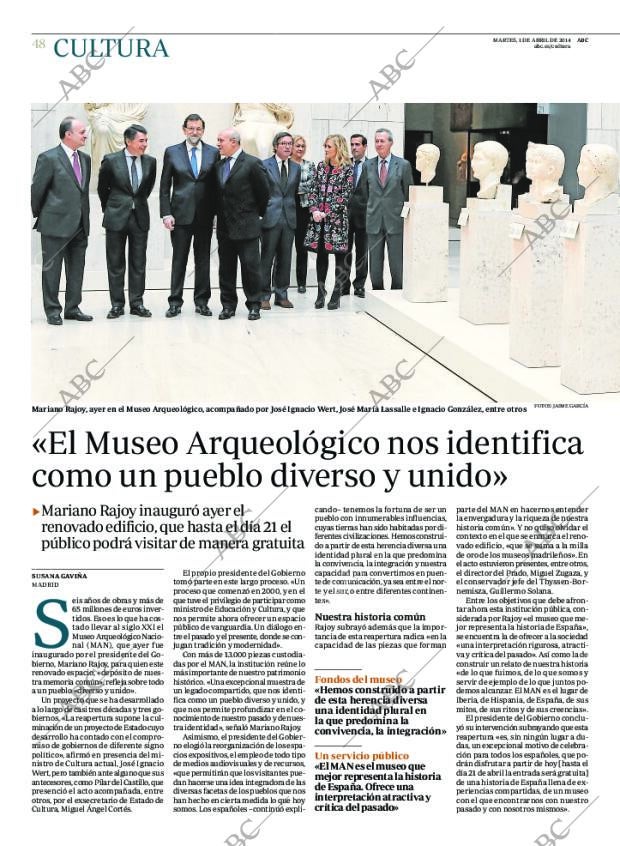 ABC MADRID 01-04-2014 página 56