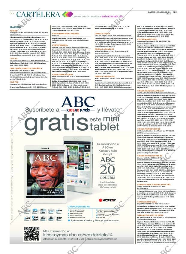 ABC MADRID 01-04-2014 página 74