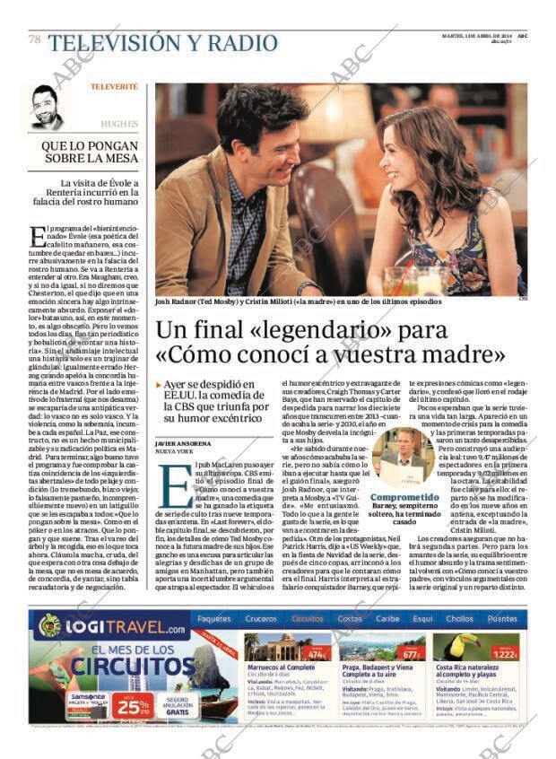 ABC MADRID 01-04-2014 página 86