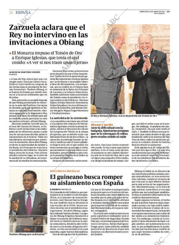 ABC MADRID 02-04-2014 página 26