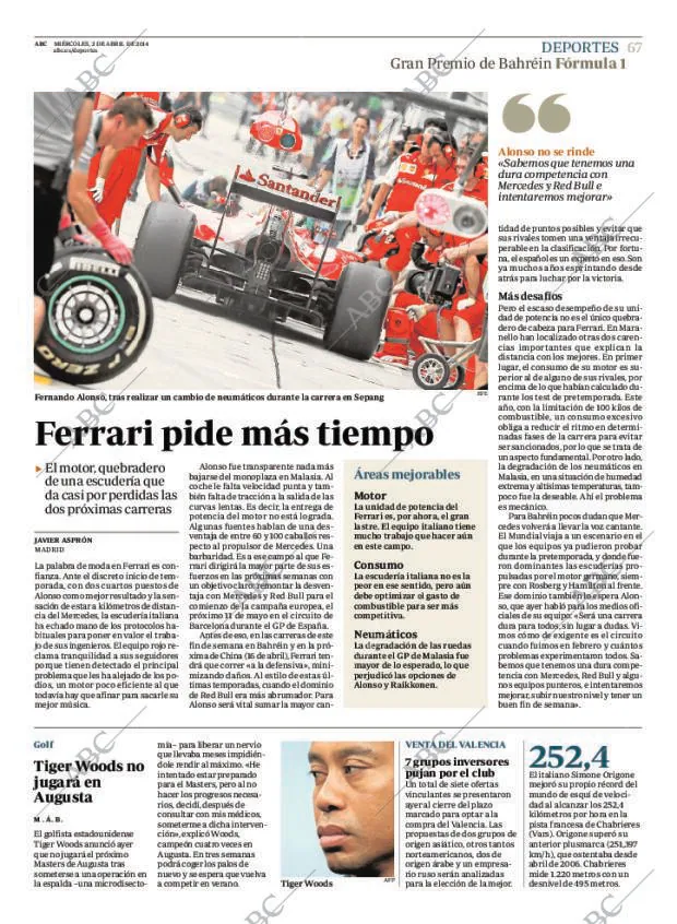 ABC MADRID 02-04-2014 página 67
