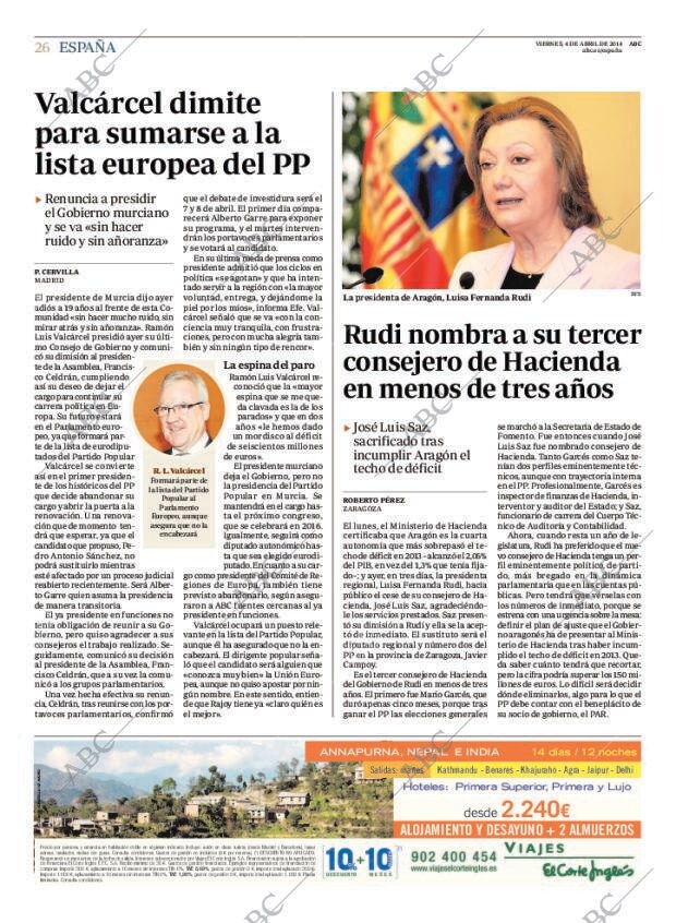 ABC MADRID 04-04-2014 página 26