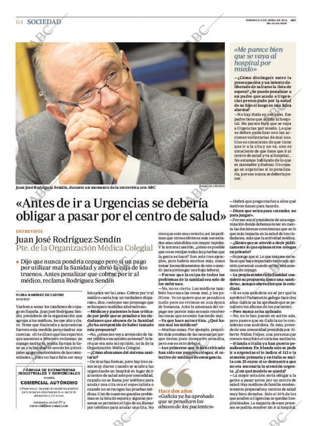 ABC MADRID 06-04-2014 página 64