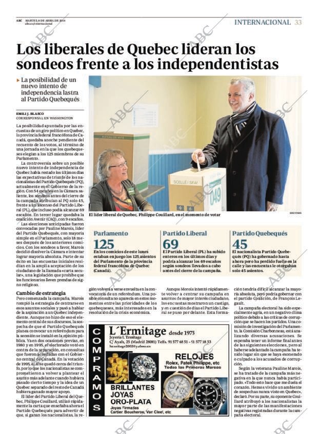 ABC MADRID 08-04-2014 página 33
