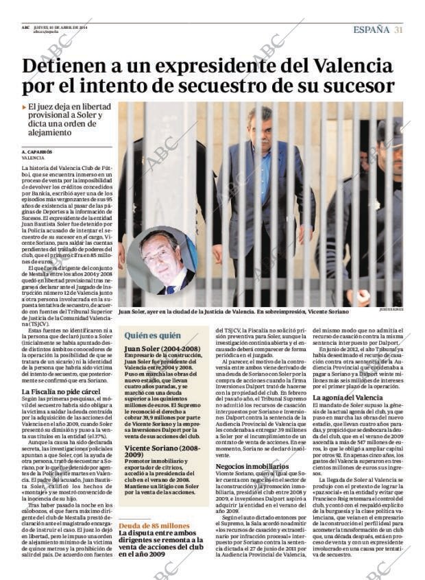 ABC MADRID 10-04-2014 página 31