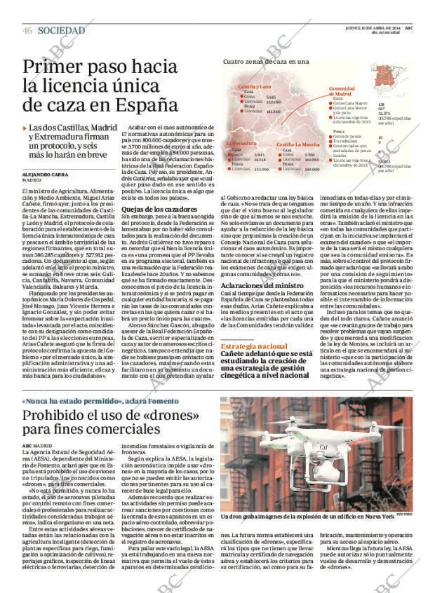 ABC MADRID 10-04-2014 página 46