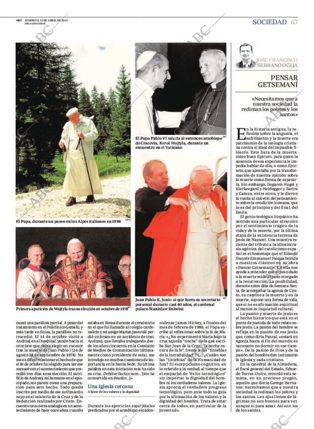 ABC MADRID 13-04-2014 página 67