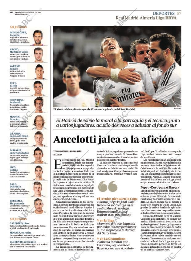 ABC MADRID 13-04-2014 página 87