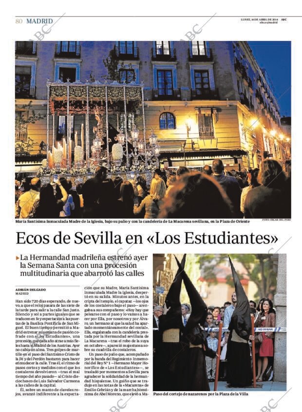 ABC MADRID 14-04-2014 página 80