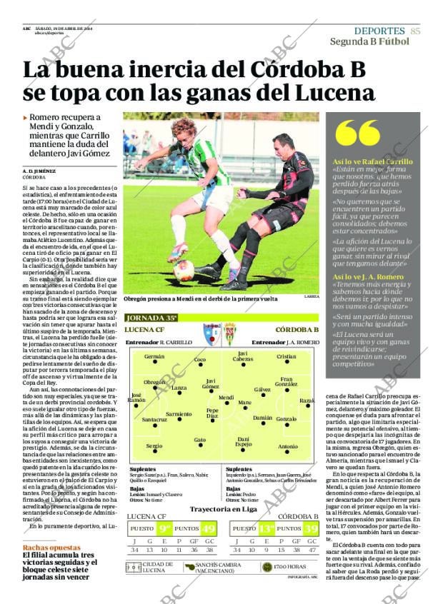 ABC CORDOBA 19-04-2014 página 85