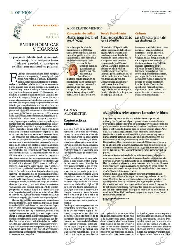 ABC CORDOBA 22-04-2014 página 16