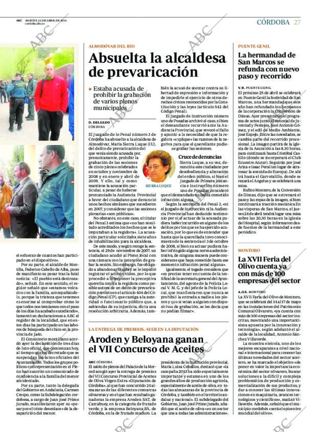 ABC CORDOBA 22-04-2014 página 27