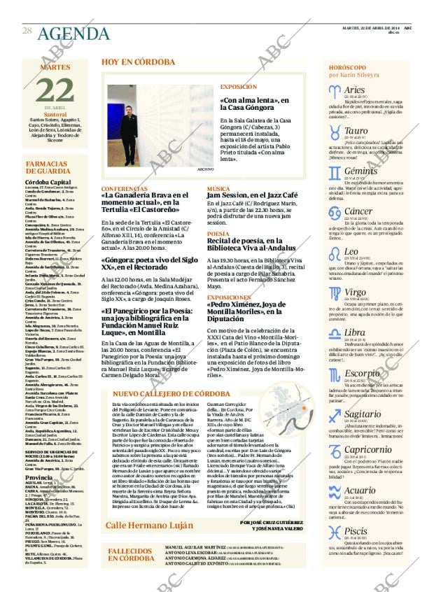 ABC CORDOBA 22-04-2014 página 28