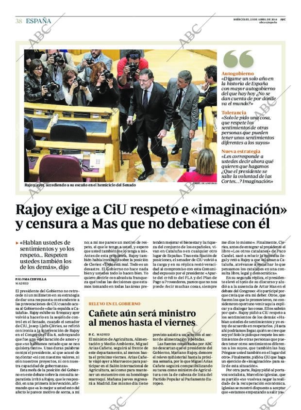 ABC CORDOBA 23-04-2014 página 38