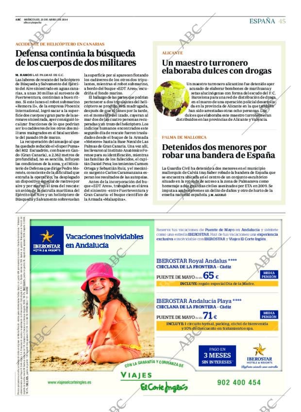 ABC CORDOBA 23-04-2014 página 45