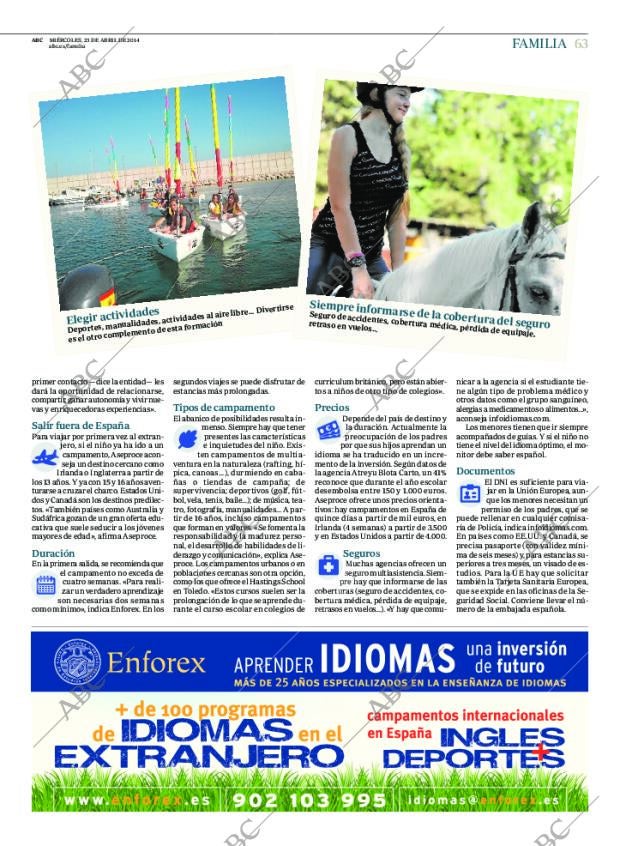 ABC CORDOBA 23-04-2014 página 63