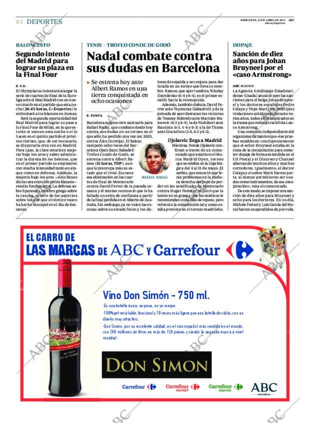 ABC CORDOBA 23-04-2014 página 84