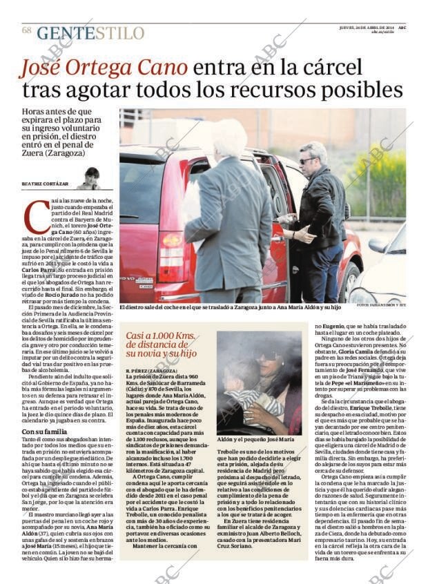 ABC MADRID 24-04-2014 página 68