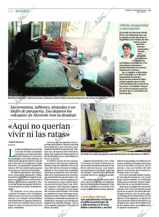 ABC MADRID 25-04-2014 página 106