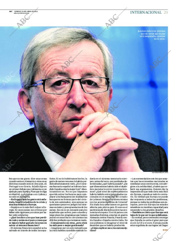 ABC MADRID 25-04-2014 página 29
