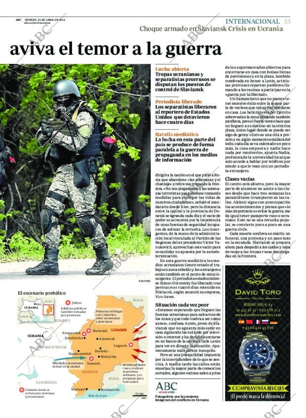 ABC MADRID 25-04-2014 página 33